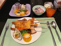 -JW万豪厨房餐厅·滨海草坪烧烤·海鲜·海景(三亚绿发山海天JW万豪酒店)