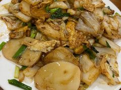 牛肉炒年糕-凡老头米线砂锅(古荡新村西粮站)