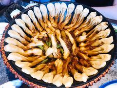 排骨豆角卷子-华盛园卷子王农家菜水库鱼