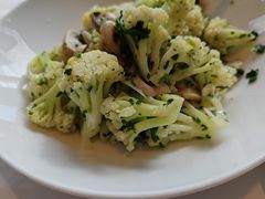 荠菜菜花炒菌菇-洋洋中餐馆·SINCE 1997(信投店)