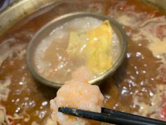 干贝咸蛋黄虾滑-哥老官重庆美蛙鱼头(西湖银泰十一哥店)