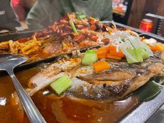 -探鱼·鲜青椒爽麻烤鱼(银泰城店)