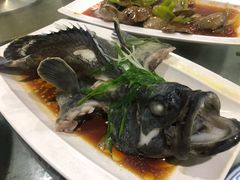 石斑鱼清蒸-四川小胡子海鲜(丁村万人海鲜广场店)