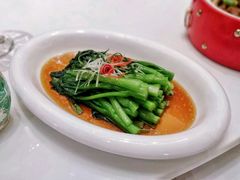 白灼菜心-宁夏国强手抓羊肉·清真菜(未央路凤三店)