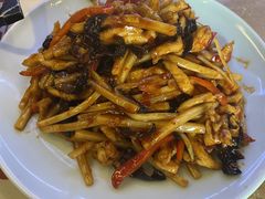 鱼香肉丝-爱妻鱼•老体北重庆水煮鱼•川菜(白云路店)