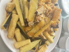 蛤蜊肉拌茄子-华春餐馆(鱼山路店)