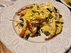 石耳炒蛋-十面欢腾·海鲜面·台式Bistro(长乐路店)