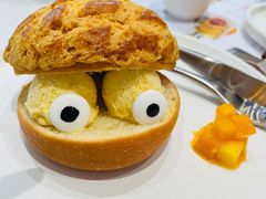 大眼菠萝冰冰包-蔡澜点心·粤菜(月星环球港店)