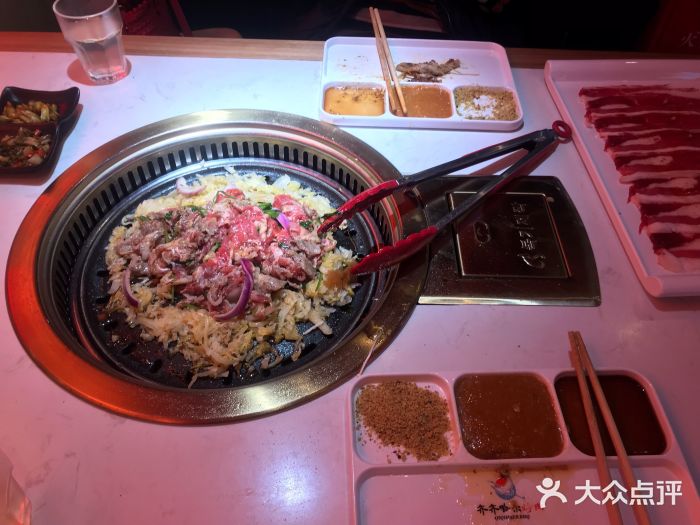 杨记齐齐哈尔烤肉(总店)招牌肥牛图片