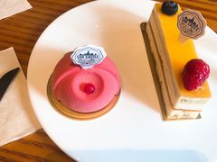 覆盆子慕斯-SEN CASTLE城堡西餐(创意设计中心店)