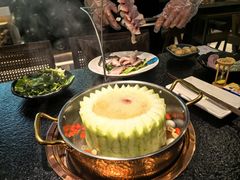-得意咚瓜·顺德鱼生·冬瓜盅火锅