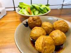 卤贡丸-红猪卤肉饭(大西洋美食城店)