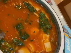 酸汤面片-巴依老爷新疆美食(马驹桥店)