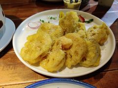 白洋淀虾仁藕饼-小放牛炒菜馆(北国商城店)