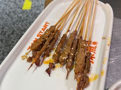 烤牛肉串-探鱼·鲜青椒爽麻烤鱼(朝阳悠唐广场店)