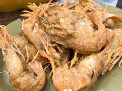 咸蛋黄金沙虾-贞姨美食·老字号海鲜大排档