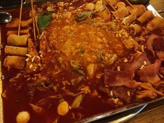 鱼饼火山炒年糕-包装马车·韩国料理·포장마차