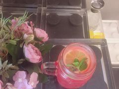 金桔西柚西瓜气泡水-W CAFE(甜爱路店)