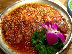 -明洞阿姨·韩式酱蟹烤肉·创意料理(三元桥店)