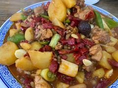 优质鸡腿肉大盘鸡-福顺祥大盘鸡(临潼店)