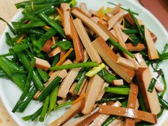小葱拌豆腐干-313羊庄·羊肉火锅烧烤(李村店)