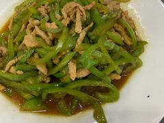 青椒肉丝-临风海鲜餐厅
