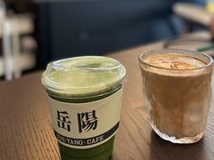抹茶燕麦奶-行山咖啡(南湖店)