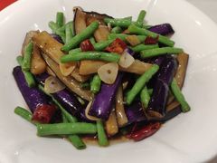 长豆角烧茄子-太极·粤菜餐厅(亚运村鸟巢店)