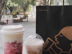 芋泥波波牛乳茶-喜茶(深圳万象城黑金店)