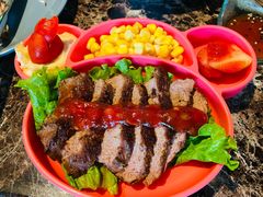 牛排儿童餐-Lets burger非常汉堡·环球风味(蓝色港湾店)