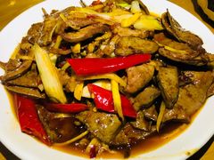 爆炒羊肝-野狗羊肉汤