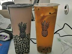 黑糖粉圆鲜奶-一芳陈家台湾水果茶(荔枝沟店)