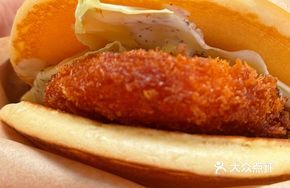 Deep-sea Fish Fillet Pancake Burger