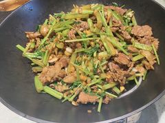 小炒黄牛肉-福阿婆老牌湘菜(大润发店)