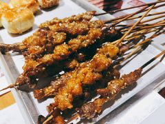烤羔羊肉串-木屋烧烤(大运店)