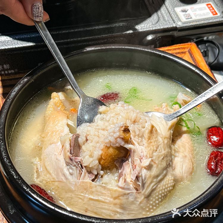 好喜欢吃这家韩料！！！参鸡汤好香
