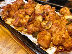 铁板鸡块-老东镇啤酒屋海鲜加工·蒸汽海鲜·海鲜烧烤(台东店)