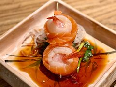 三文鱼荔枝甜虾卷-筱田の食堂·izakaya(淮海中路店)