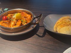 橄榄油蒜香煎虾-庐灶江南·江南菜·四合院Bistro(东直门雍和宫·原华侨宾馆店)