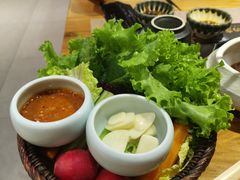 生菜拼盘-黑牛の店·和牛烧肉(大悦城店)