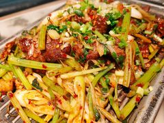 葱椒爆牛肉-绿茶餐厅(南翔印象城MEGA店)