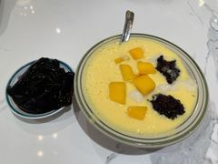 芒果豆花黑糯米-堂屋糖水店(愚园店)