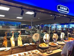 自助取餐区-乔哥铭洋海鲜自助(皇城恒隆广场店)