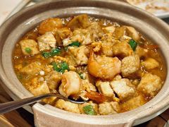 海胆酱蟹粉鲜虾烩豆腐-利苑酒家(华熙国际店)