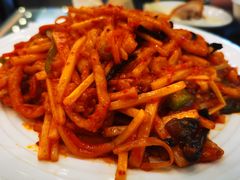 鱼香肉丝-鸿运楼烤鸭店(天桥店)