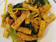 菠菜面筋-巴依老爷新疆美食(马驹桥店)