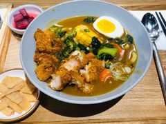 炸鸡块咖喱乌冬面-池奈·咖喱蛋包饭(熙地港店)