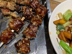 -胖姐活羊烧烤家乡菜(刘家桥店)