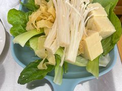 新鲜蔬菜拼盘（时令十种）-0317火锅鸡·清真(正达店)