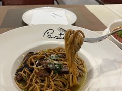 蒜香牛肝菌直身意面-BONAZZA 意大利餐厅